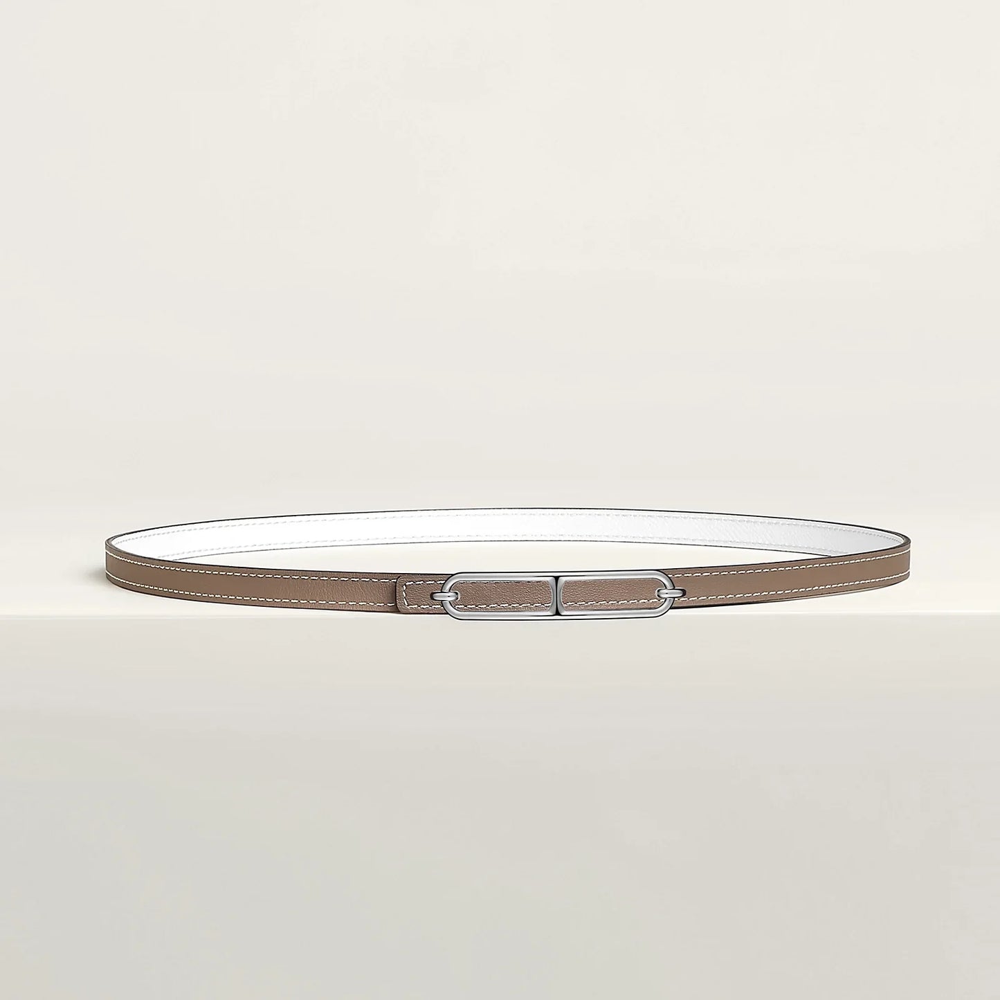Roulis Belt Buckle & Reversible Leather Strap 13 MM