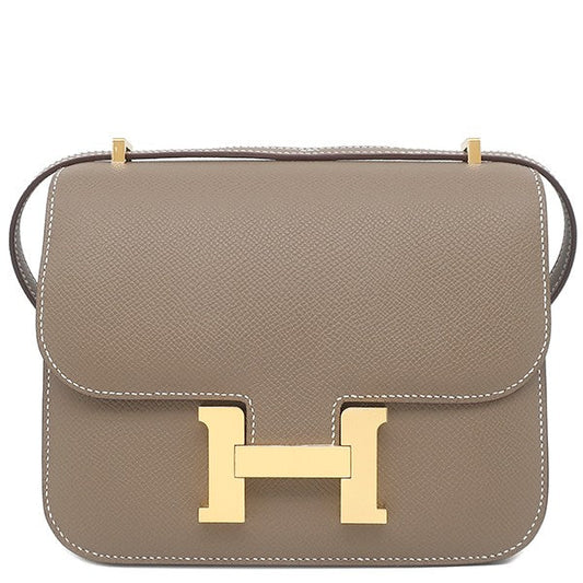 Hermès Constance 18 Etoupe color Epsom / Gold  Hardware 01