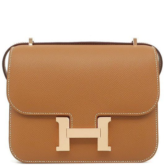 Hermès Constance 18 Brown color Epsom / Gold  Hardware 01