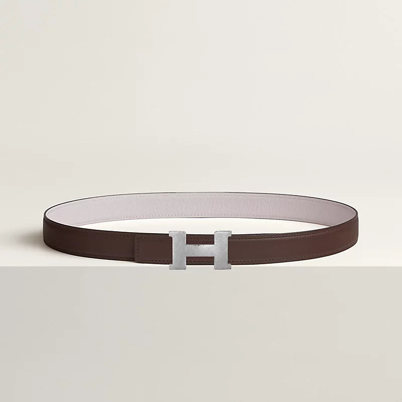 Mini Constance Martelee Belt Buckle & Hermès Sur Mer Reversible Leather Strap 24 MM