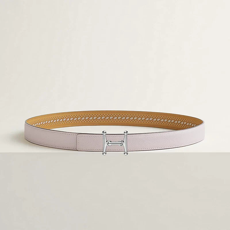 Mors H Belt Buckle & Reversible Leather Strap 24 MM