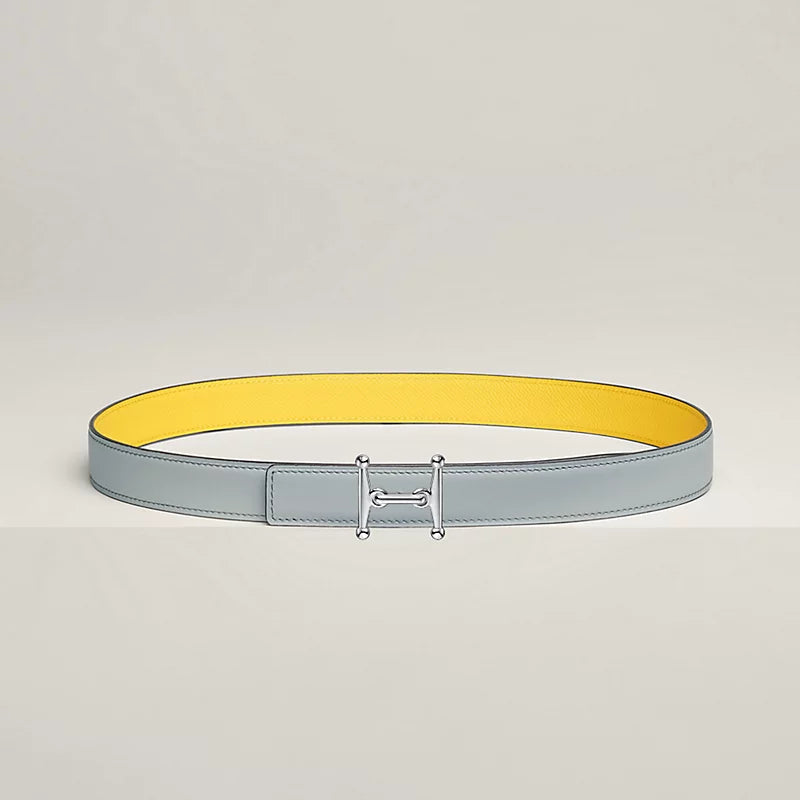Mors H Belt Buckle & Reversible Leather Strap 24 MM