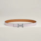 Mini Constance Guillochee Belt Buckle & Reversible Leather Strap 24 MM
