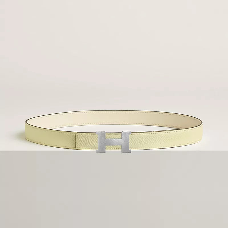 Mini Constance Martelee Belt Buckle & Hermès Sur Mer Reversible Leather Strap 24 MM