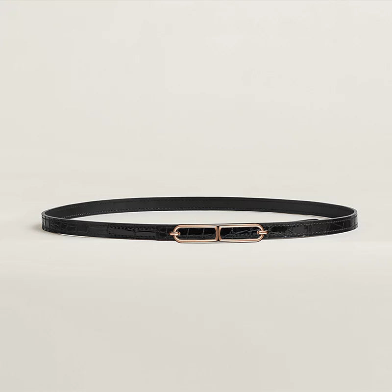Roulis Belt Buckle & Reversible Leather Strap 13 MM