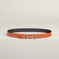 Heritage Belt Buckle & Reversible Leather Strap 24 MM