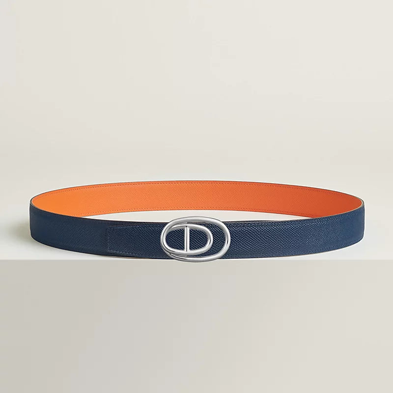 Odyssee Belt Buckle & Reversible Leather Strap 32 MM