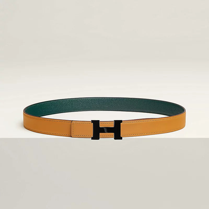 Mini Constance So Black Belt Buckle & Reversible Leather Strap 24 MM