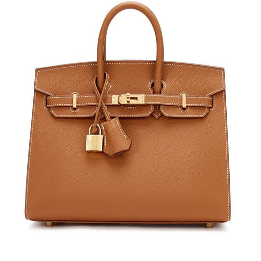Hermès Birkin 25 Brown Epsom / Gold  Hardware 01