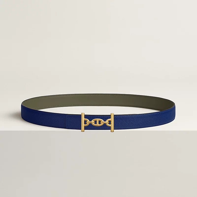 LAGUNE BELT BUCKLE & REVERSIBLE LEATHER STRAP 24 MM
