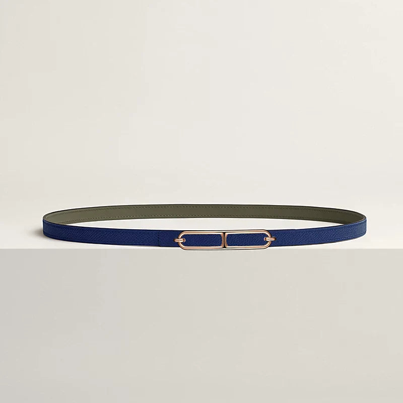 Roulis Belt Buckle & Reversible Leather Strap 13 MM
