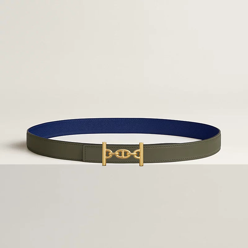 LAGUNE BELT BUCKLE & REVERSIBLE LEATHER STRAP 24 MM