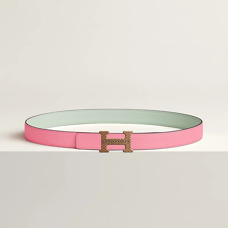 MINI CONSTANCE SO BLACK BELT BUCKLE & REVERSIBLE LEATHER STRAP 24 MM