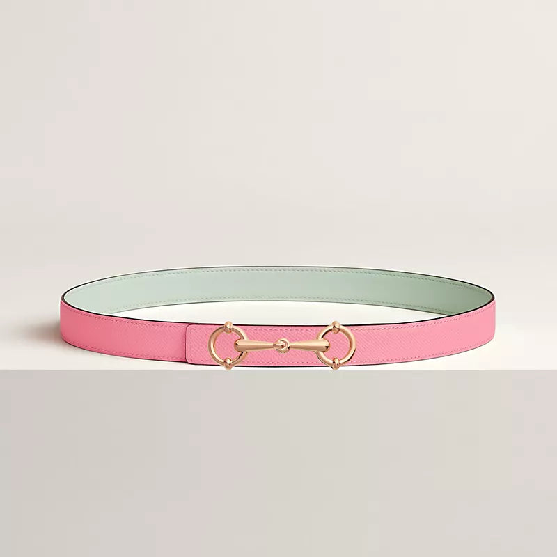 Lady Rider Belt Buckle & Reversible Leather Strap 24 MM