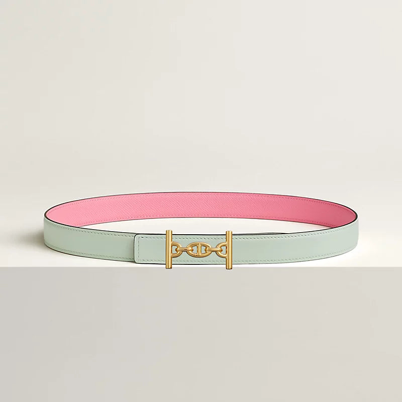 LAGUNE BELT BUCKLE & REVERSIBLE LEATHER STRAP 24 MM