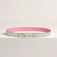 Lady Rider Belt Buckle & Reversible Leather Strap 24 MM